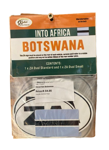 Botswana Decal Set