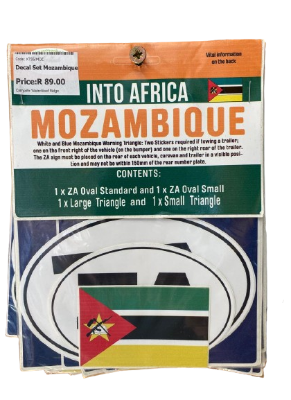Mozambique Decal Set