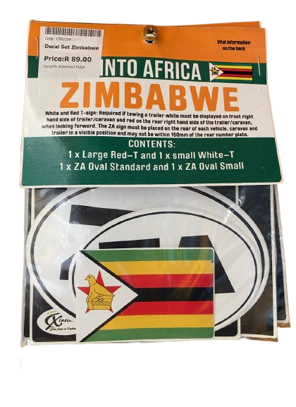 Zimbabwe Decal Set (XTSS/ZIM)