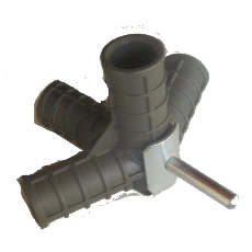 4 Way Section with Spigot (P203/S)
