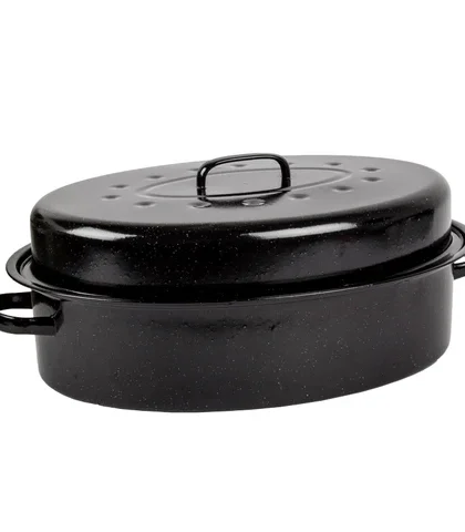 KAUFMANN Oval Enamel Roasting Dish 3 L (V0418020)