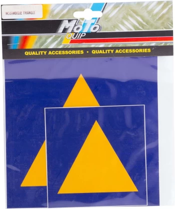 MOTO QUIP Mozambique Triangle Sticker (MQ7675)