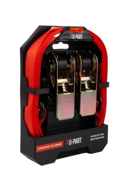 U-PART Tie Down Ratchet 25 mm x 3 m (AO6257303)