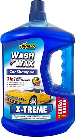 SHIELD Wash Plus Wax Car Shampoo