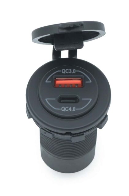 LUMENO QC3 + PD4 USB Charger Socket (LUMENO688)