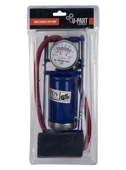 U-PART Single Barrel Foot Pump