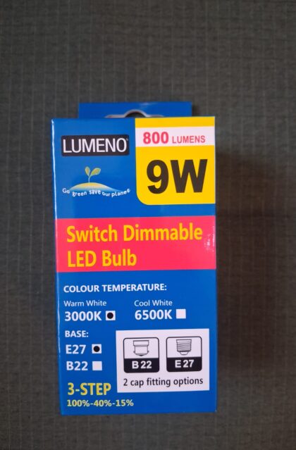 LUMENO Switch Dimmable LED Bulb